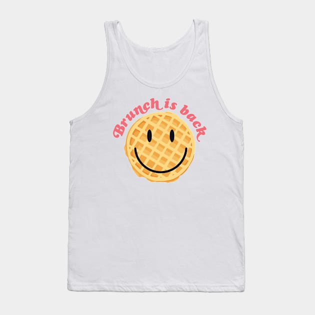 Brunch is back Tank Top by Perpetual Brunch